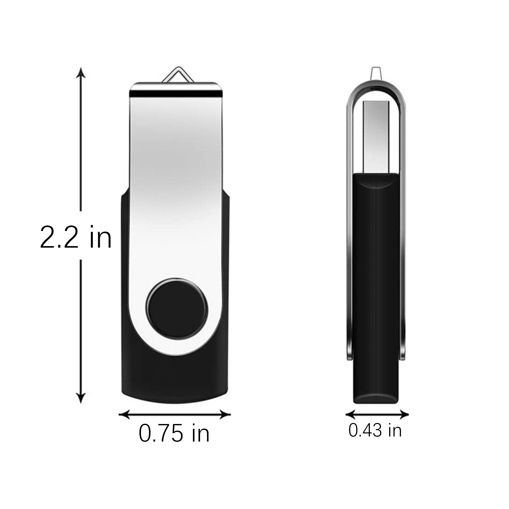 64GB Aluminum USB Flash Drive 1