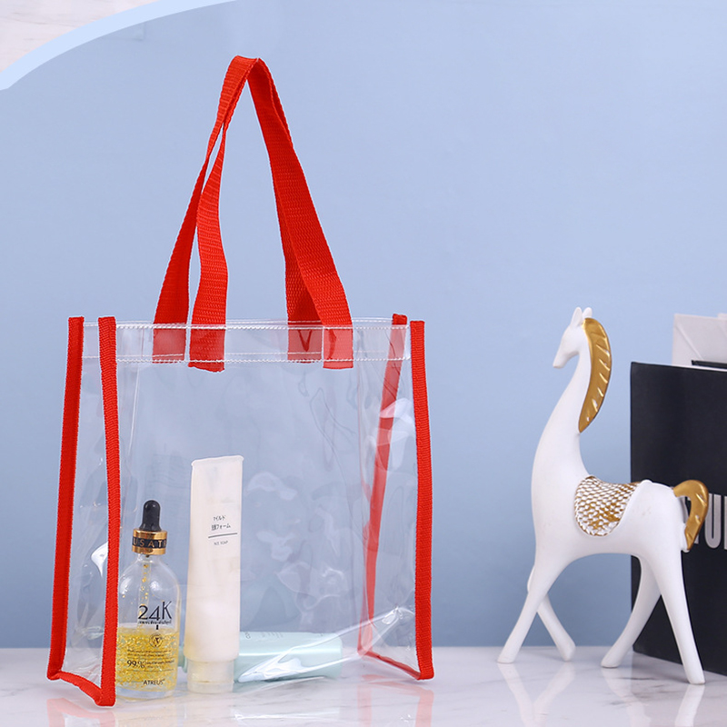 Reusable PVC Clear Tote Bag 4