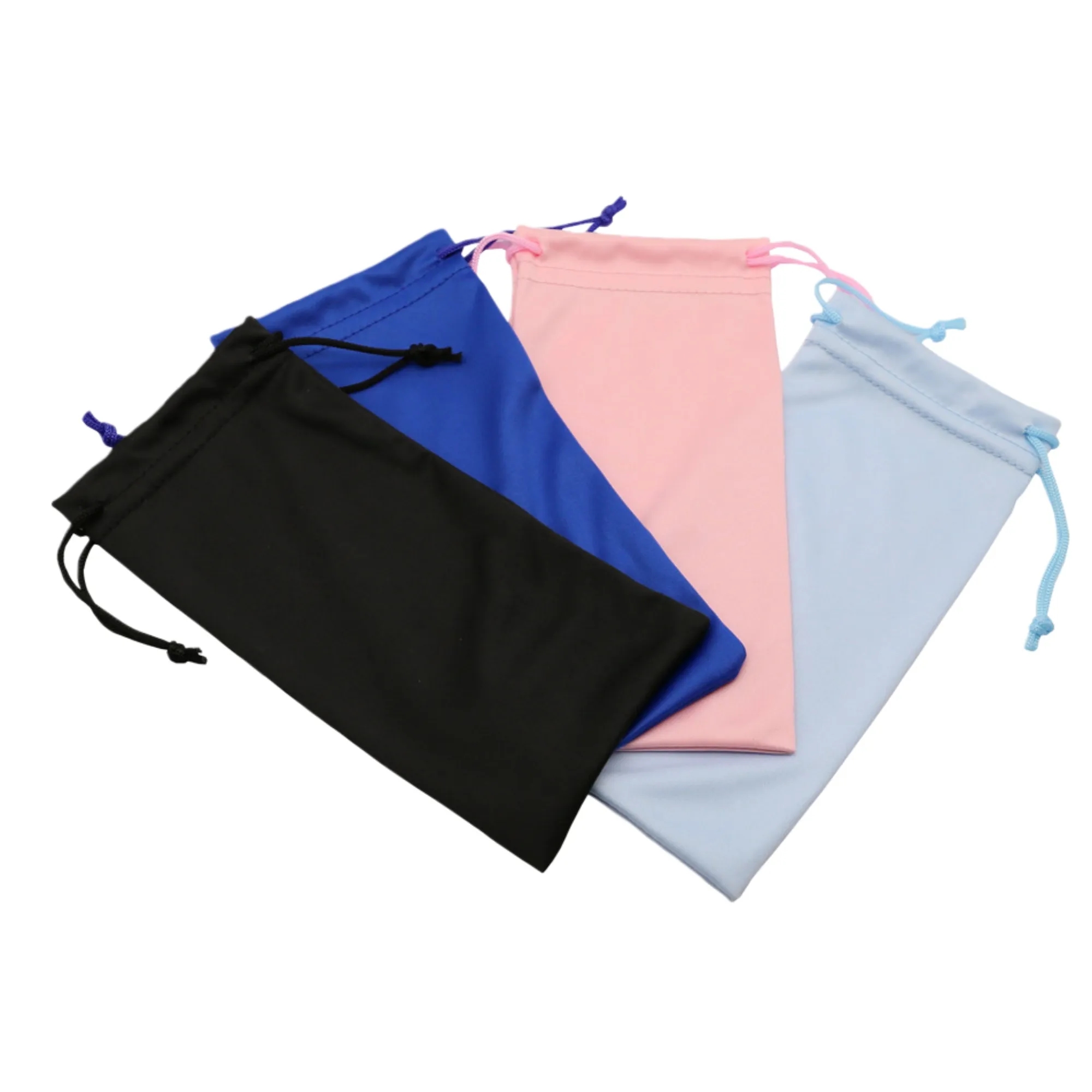 Scratch-Proof Glasses Case Drawstring Pouch Sunglasses Bag 3
