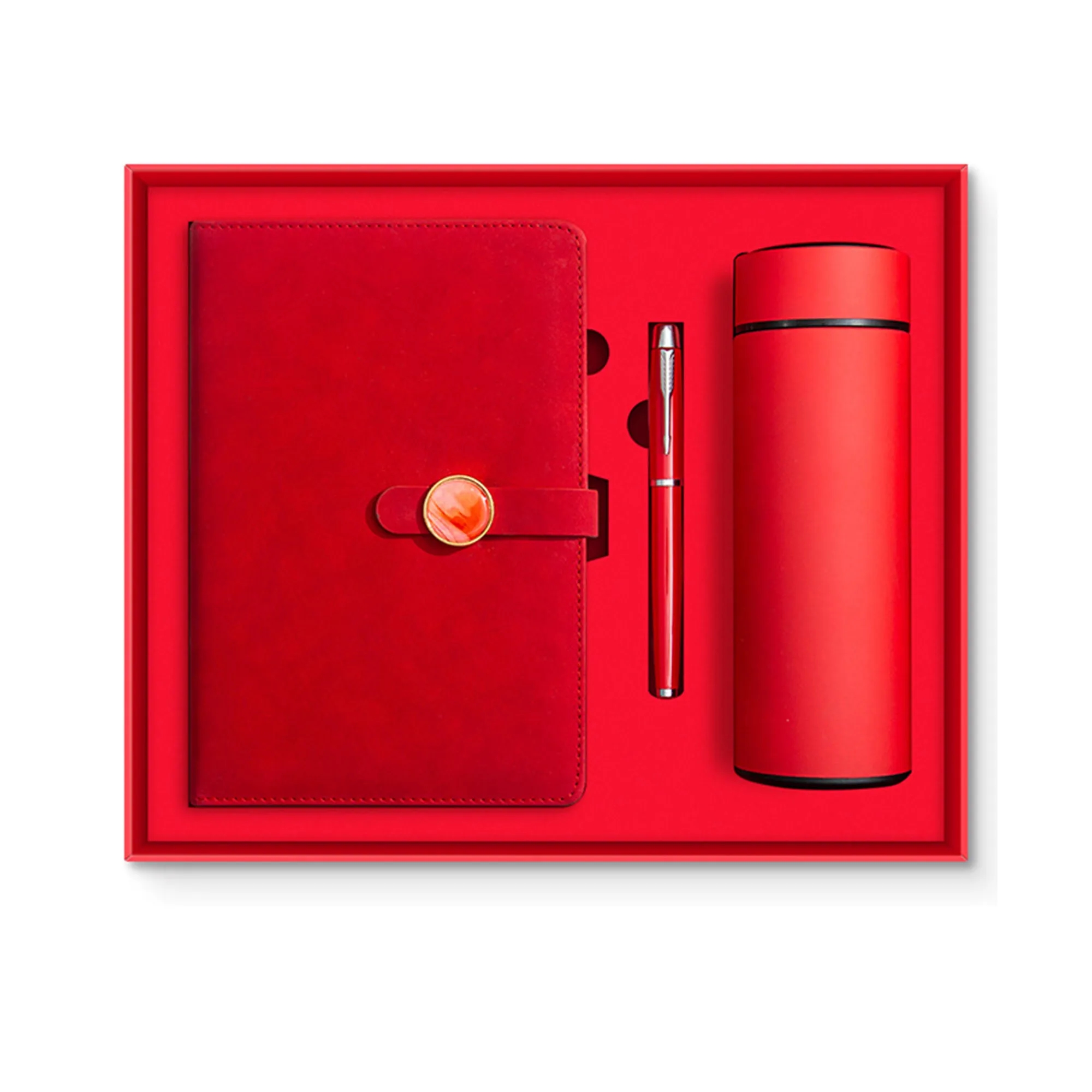 Corporate Gift Set With Notebook, Pen And Insulated Tumbler 7