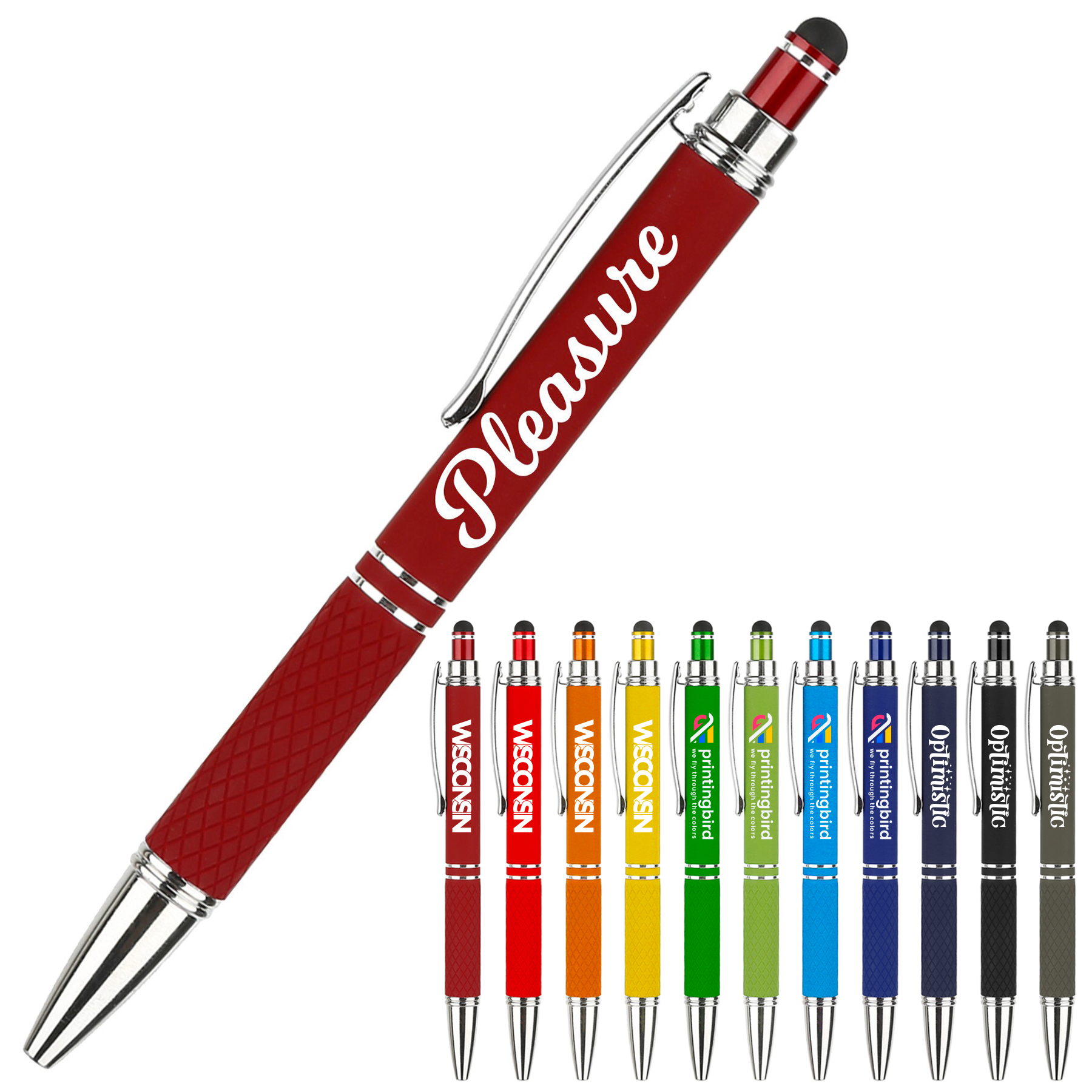 Phoenix Softy W/Stylus - ColorJet - Metal Pen 10