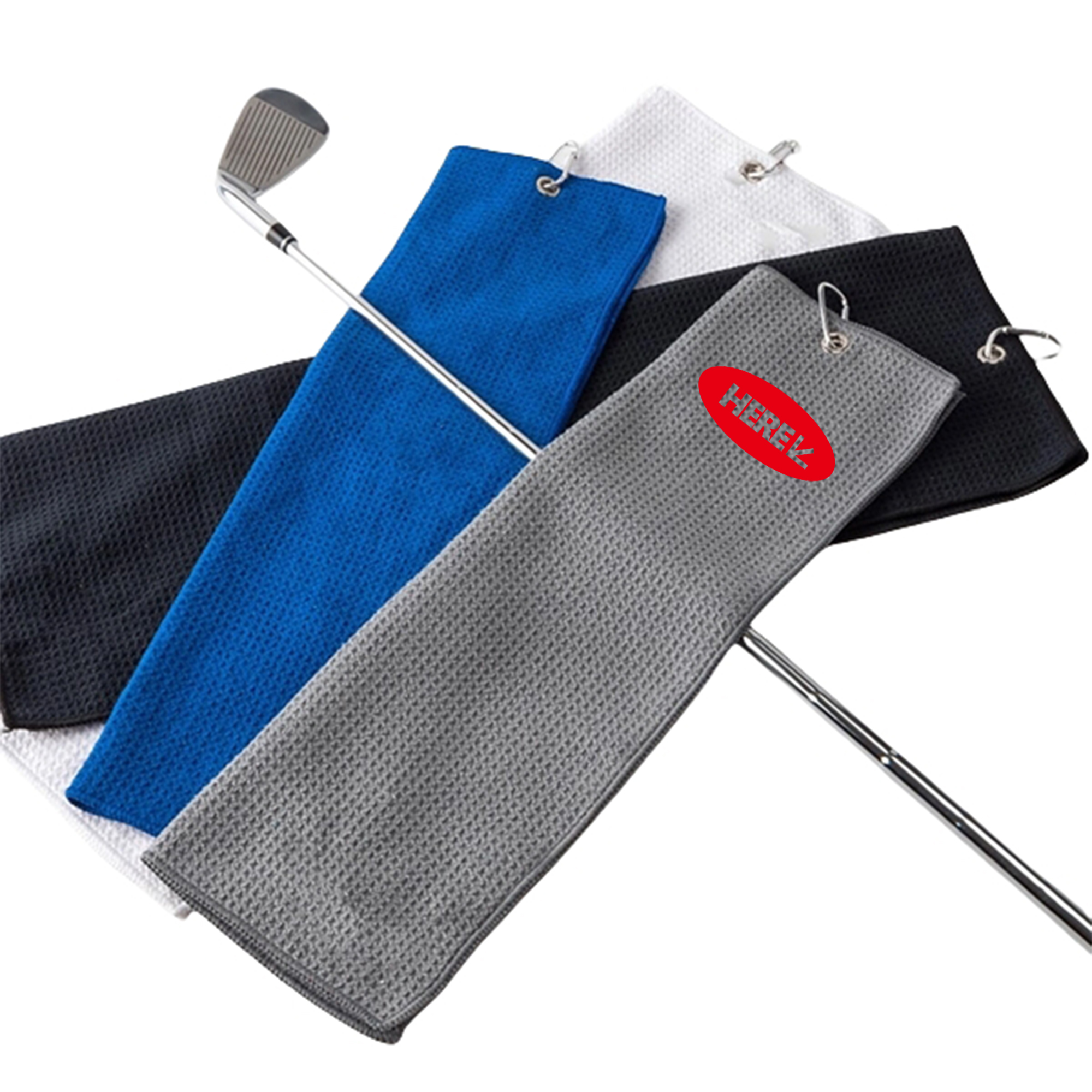 Microfiber Waffle Golf Towel 3