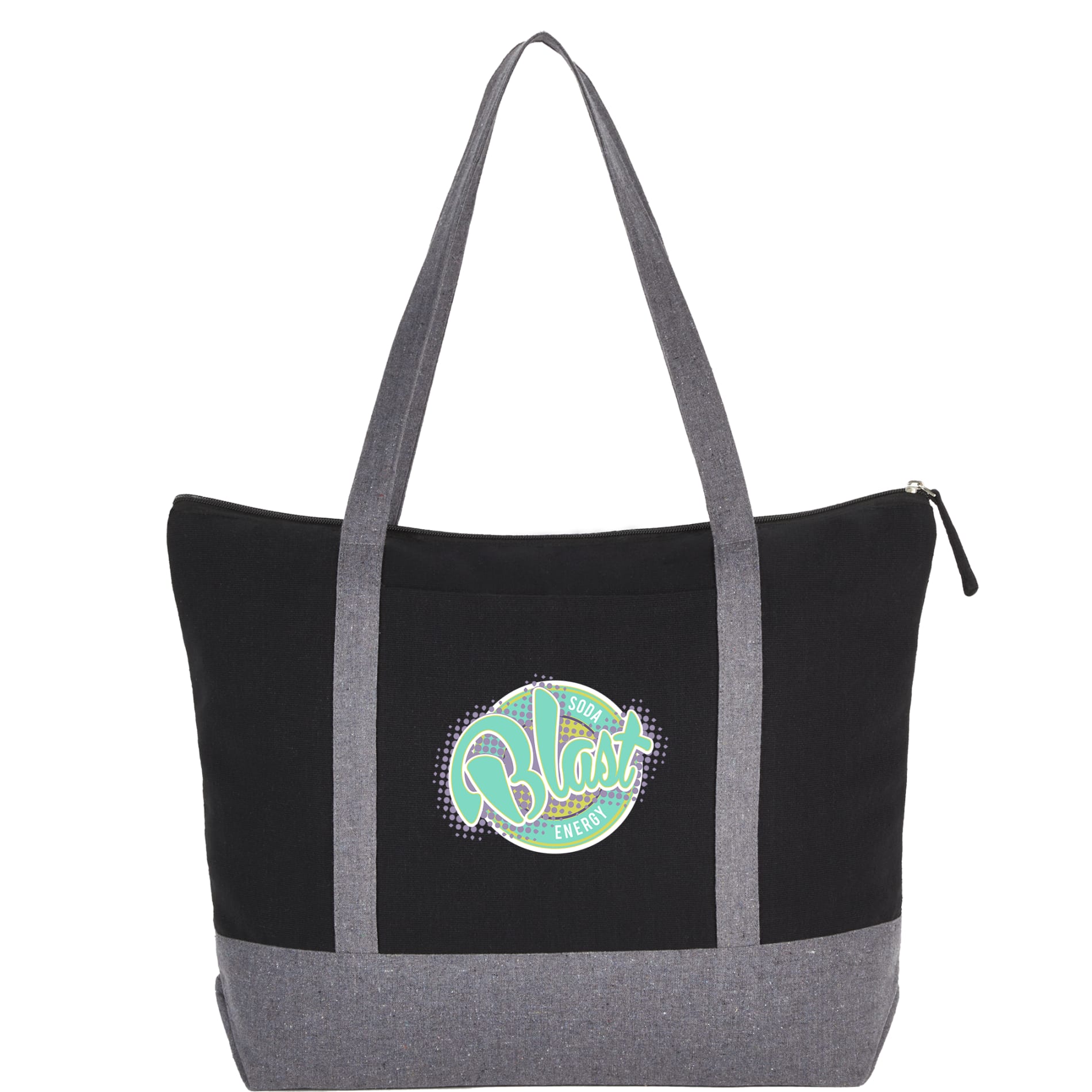 Repose 10oz Recycled Cotton Zippered Tote