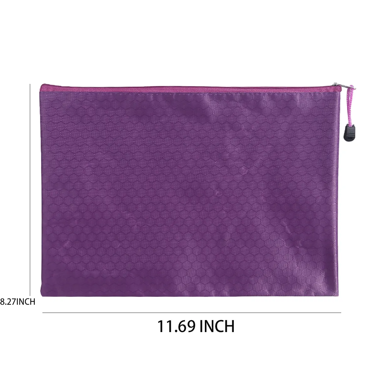 Waterproof Thickened Zippered File Flannel Bag Organizer 2