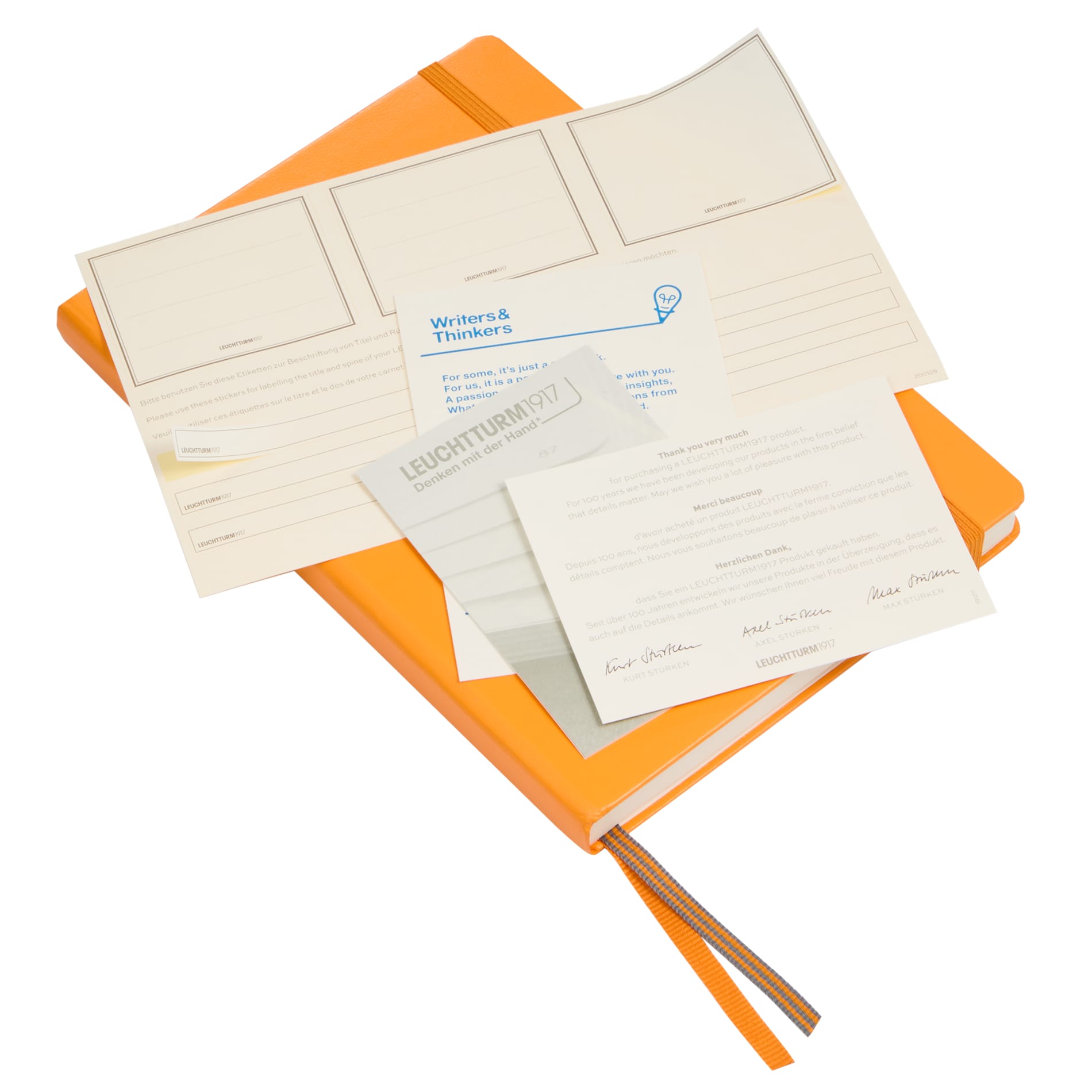 LEUCHTTURM1917 5.75" x 8.25" Hardcover Notebook 97