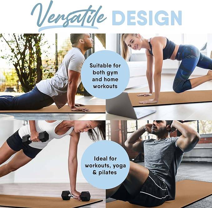 Anti-Slip Anti-Shock Yoga Mat 6