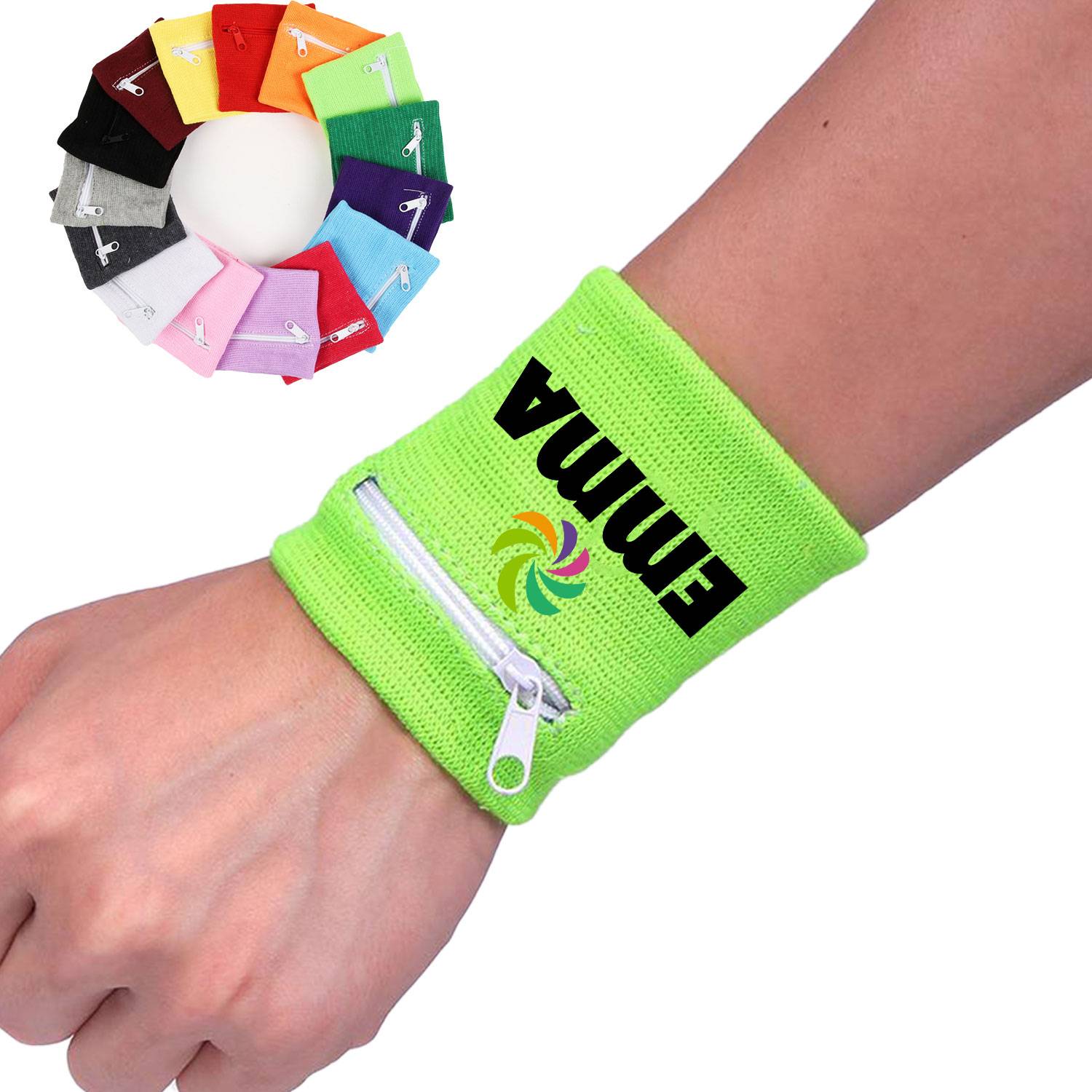 Wristband Pocket w/ Zipper 1