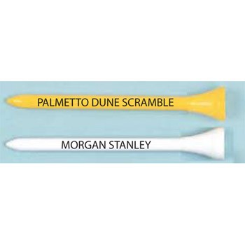 Pro Elite Extra Long Tiger Golf Tees - 1 Line (2 3/4") 1