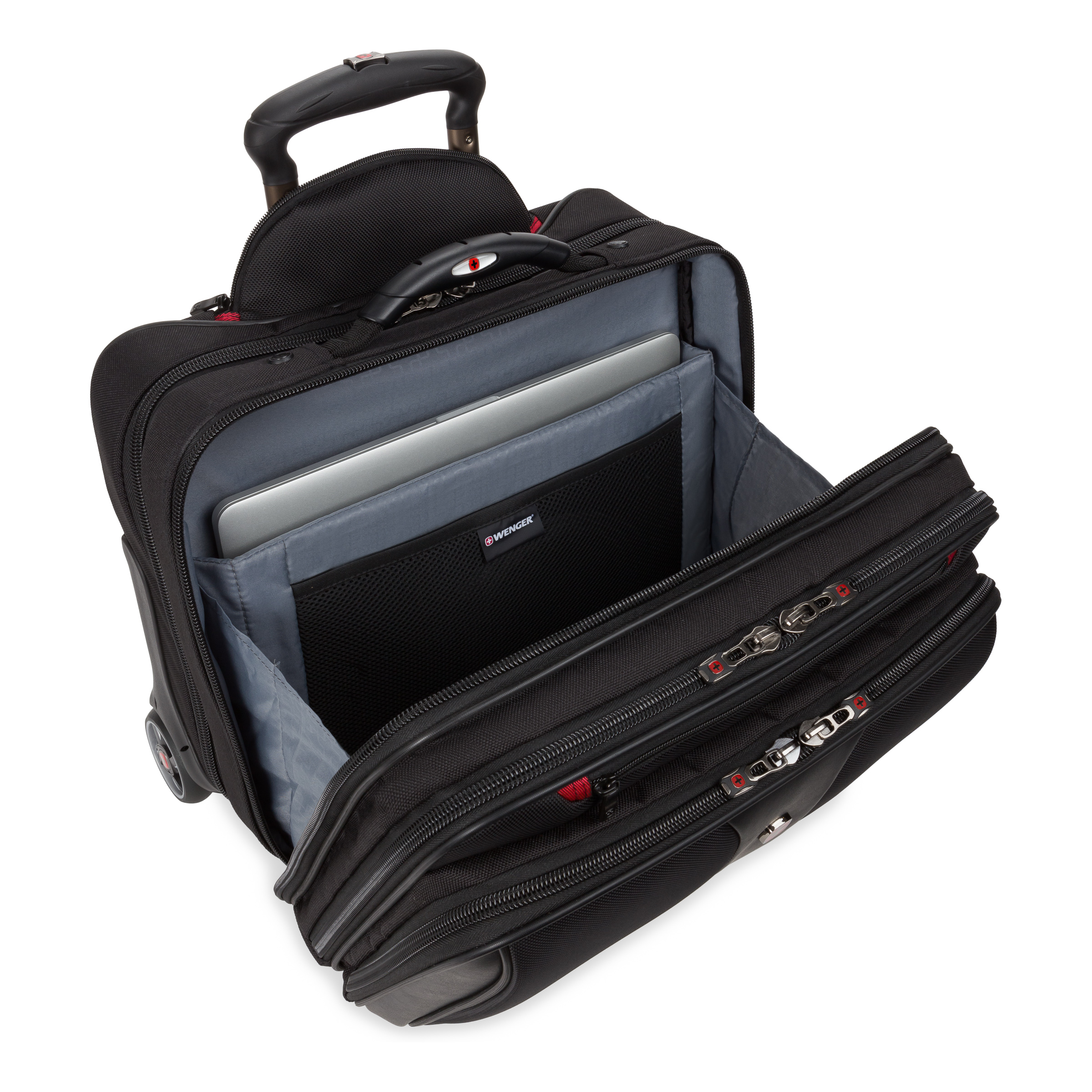 Wenger Patriot II Wheeled Business Case w/Removable Laptop Case 11