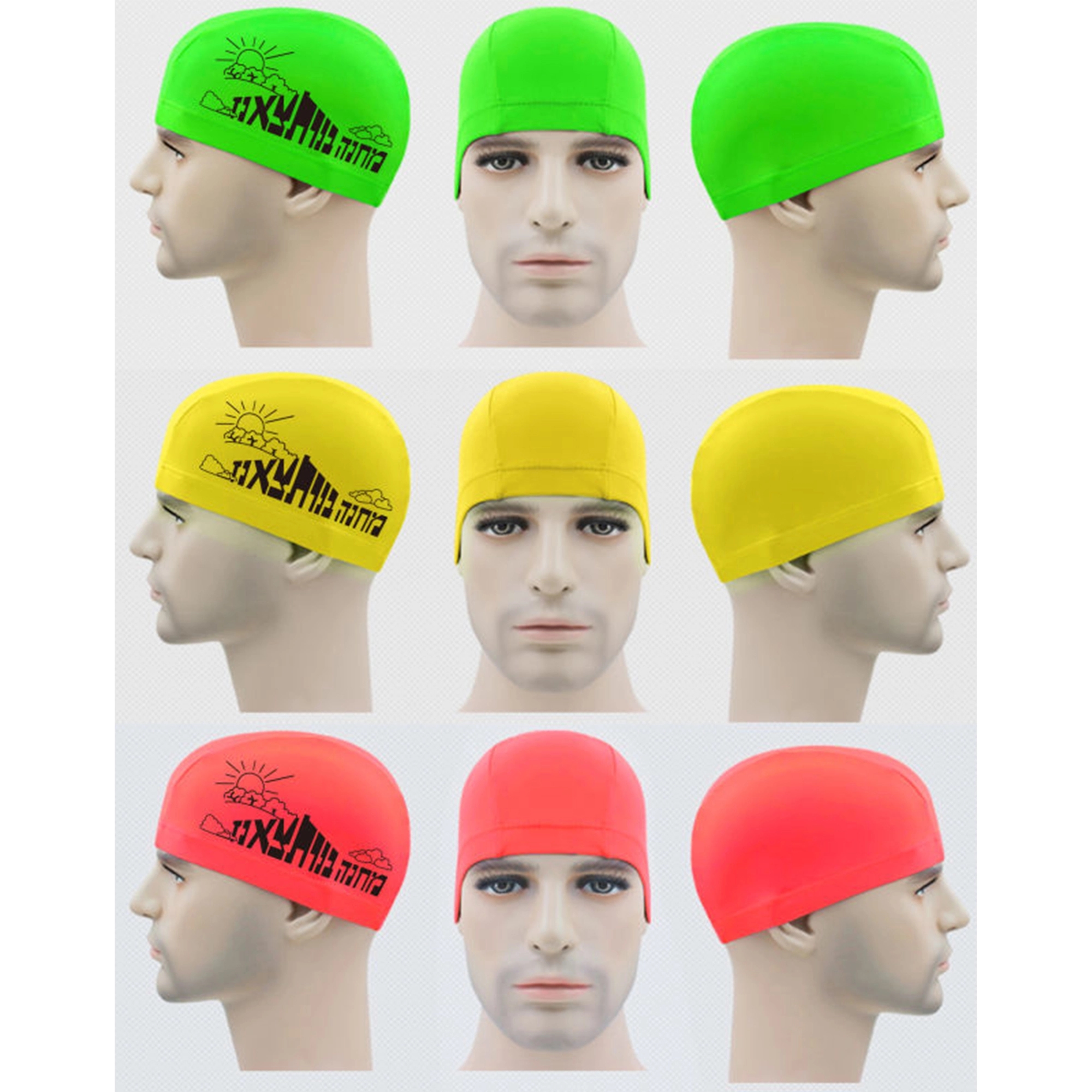 Lycra Polyester Swim Caps 3