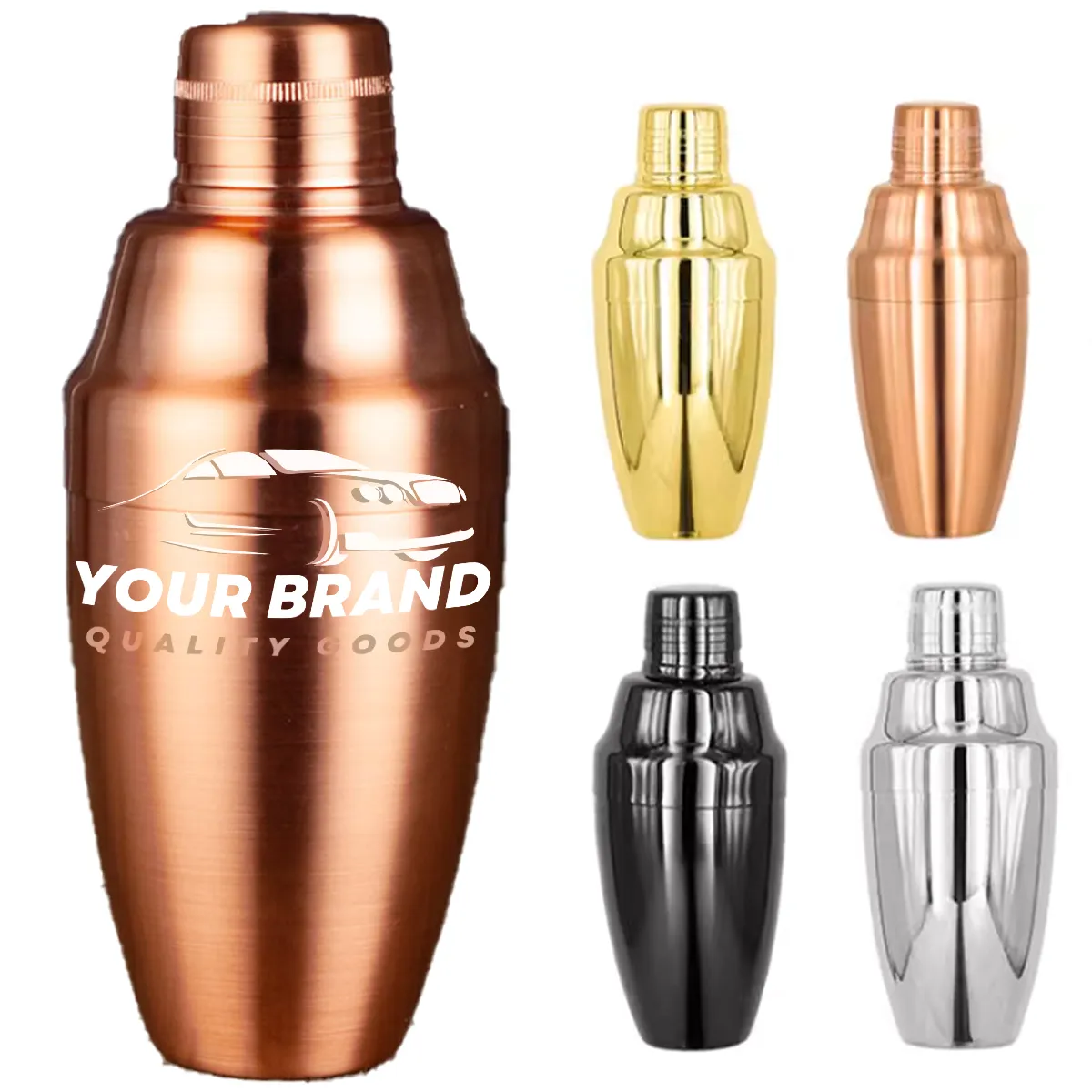 550ml Durable Professional Classic Versatile Cocktail Shaker 1