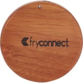 FSC® 100% Wood Wireless Charging Pad 9