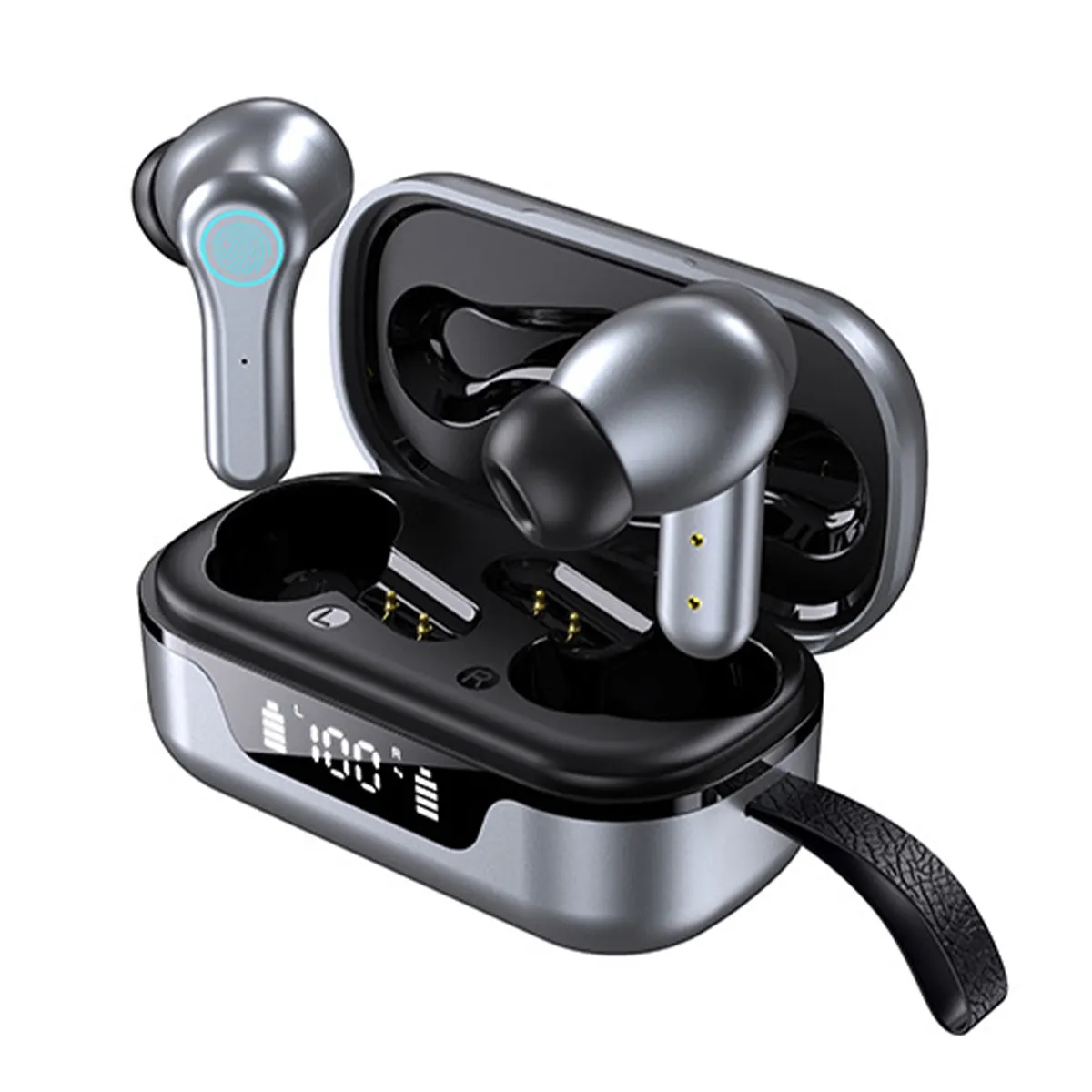 LED Digital Display HiFi Bluetooth Wireless Earbuds 2