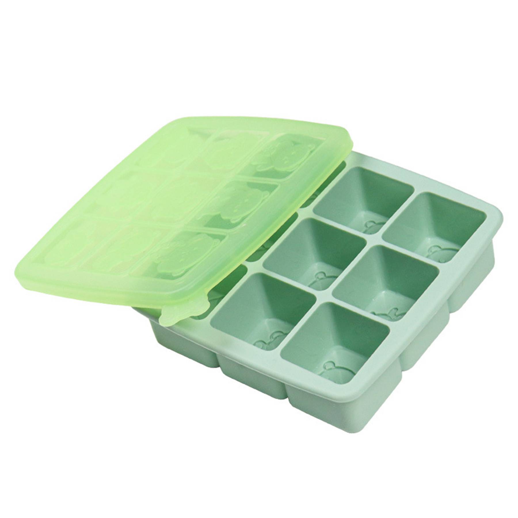 Silicone Rosette Ice Cube Tray & Molds 6