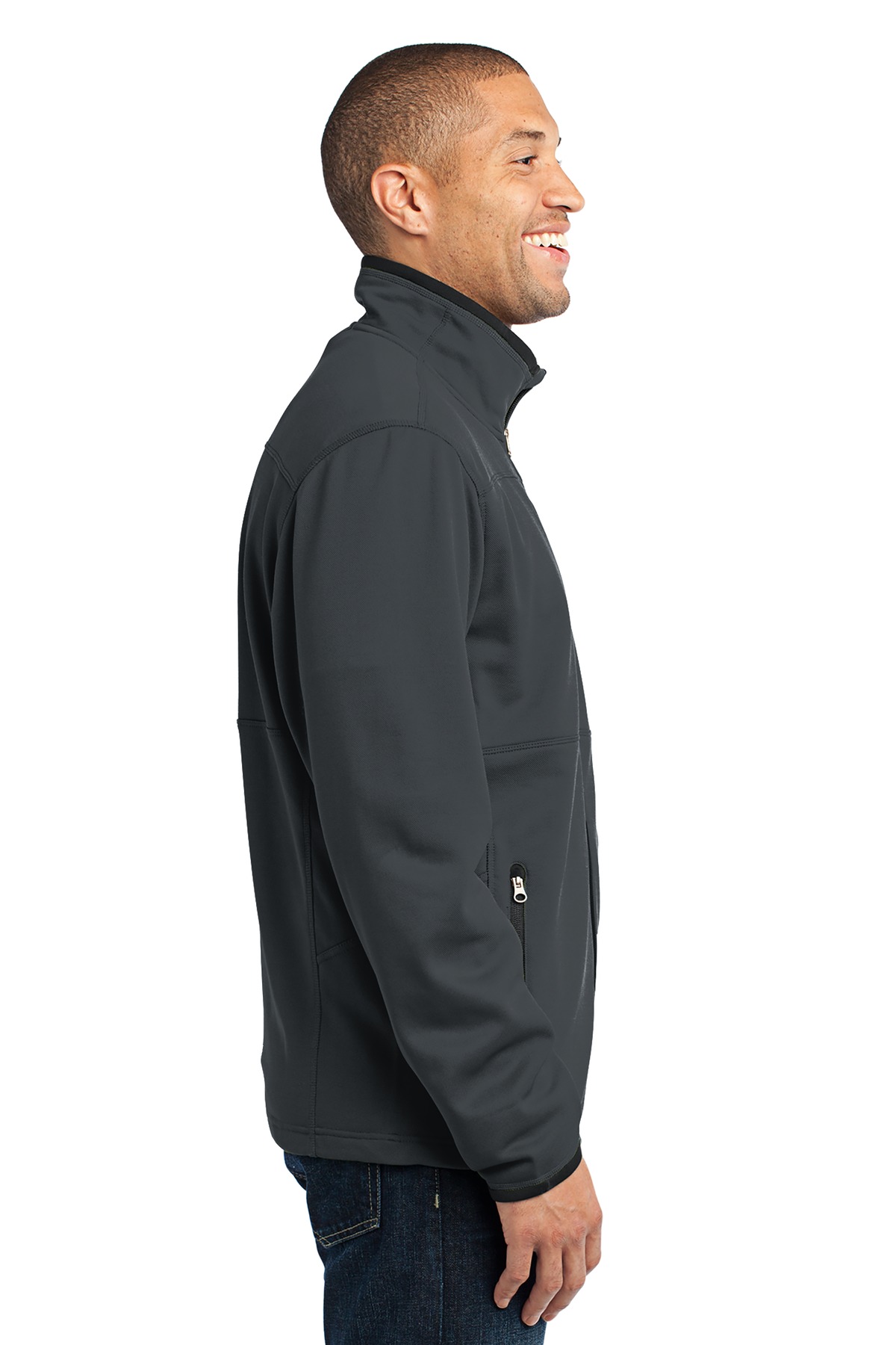 Port Authority Pique Fleece Jacket. F222 23