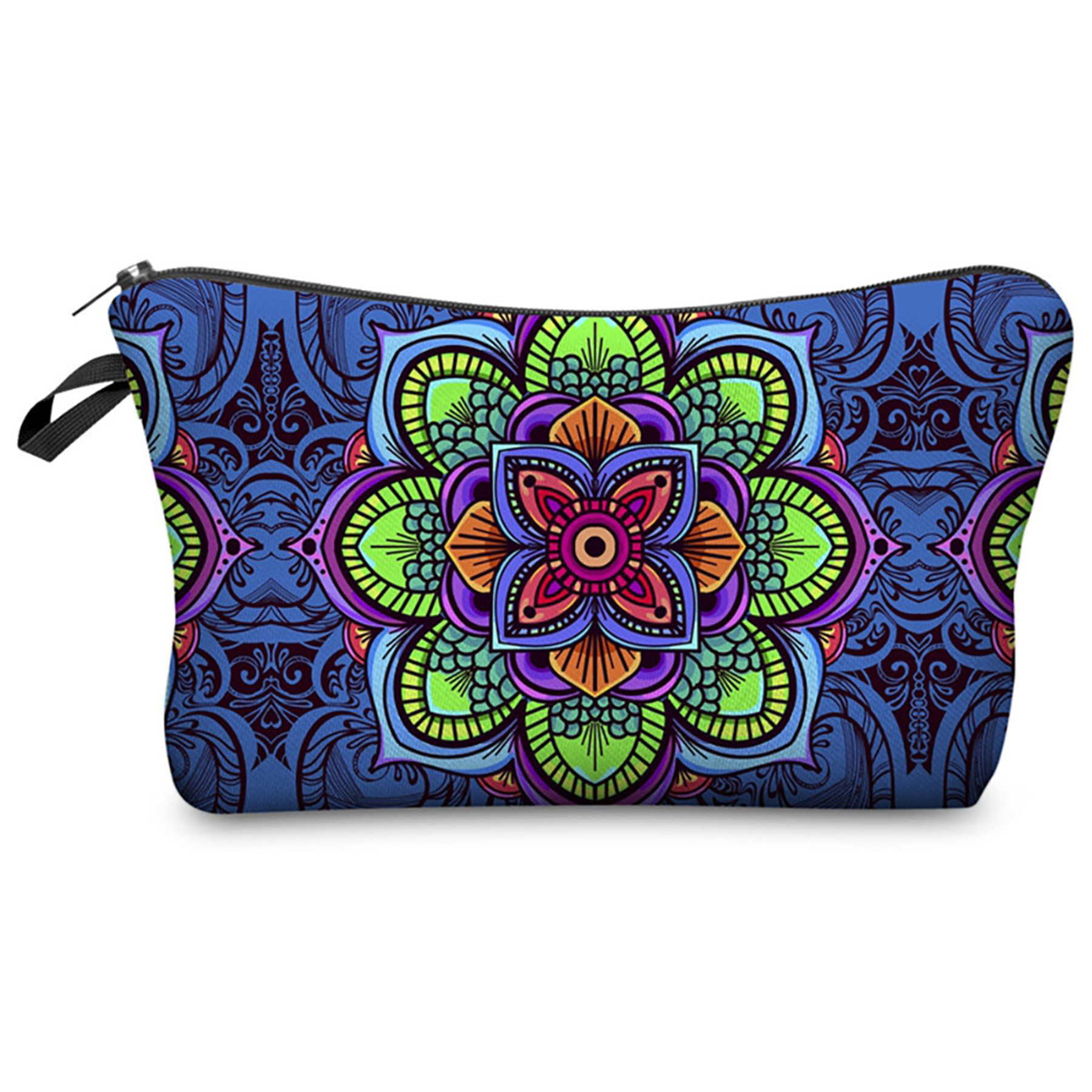 Digital Print Clutch Mandala Makeup Bag 8