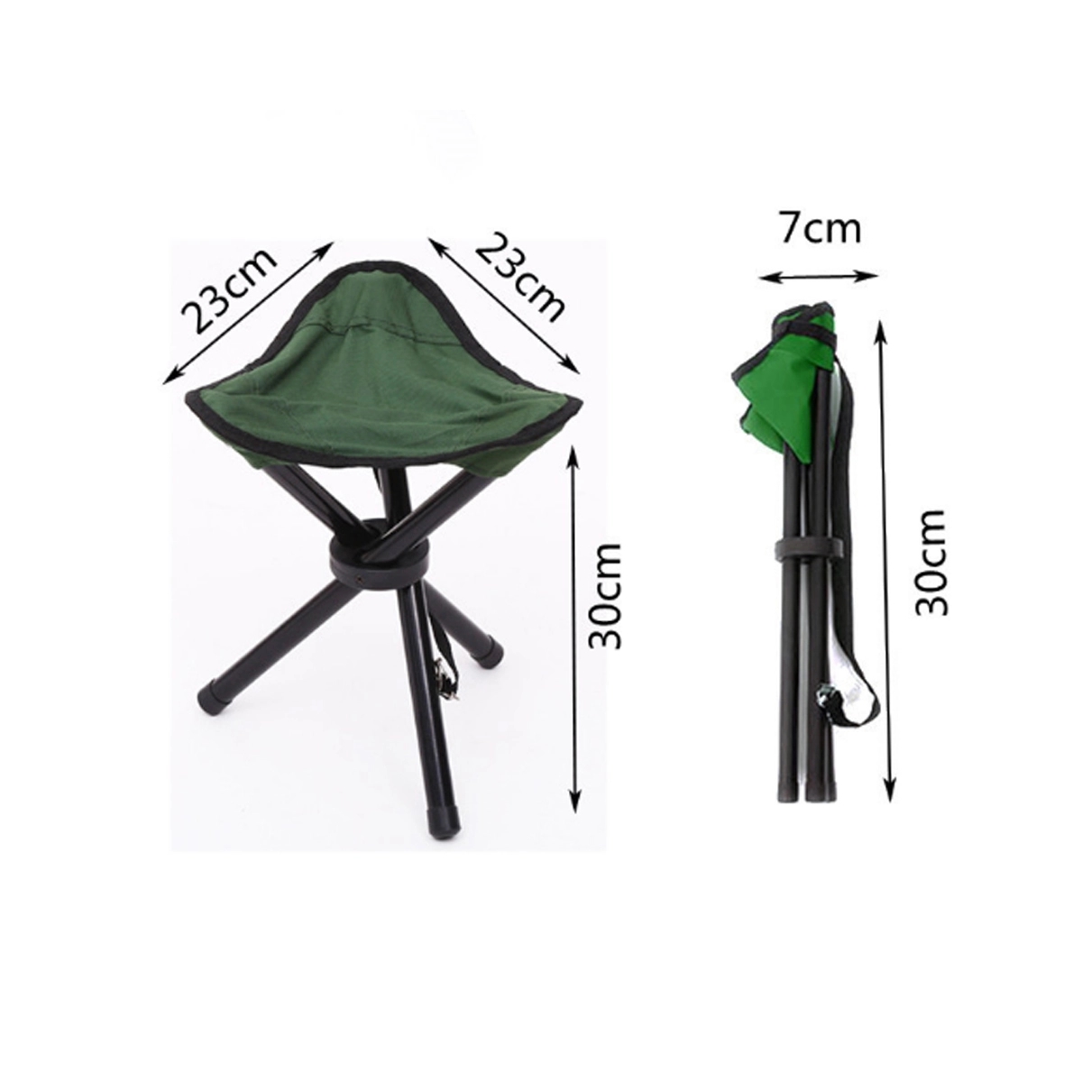 Tripod Stool Folding Chair 3