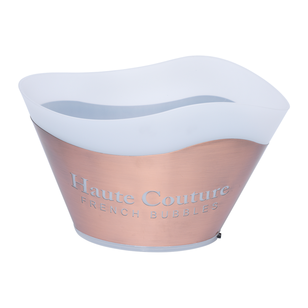 Half Metal LED Ice Bucket 7