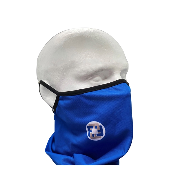 Adult & Kids' Sublimation Face Bandana w/ Ear Loops 3