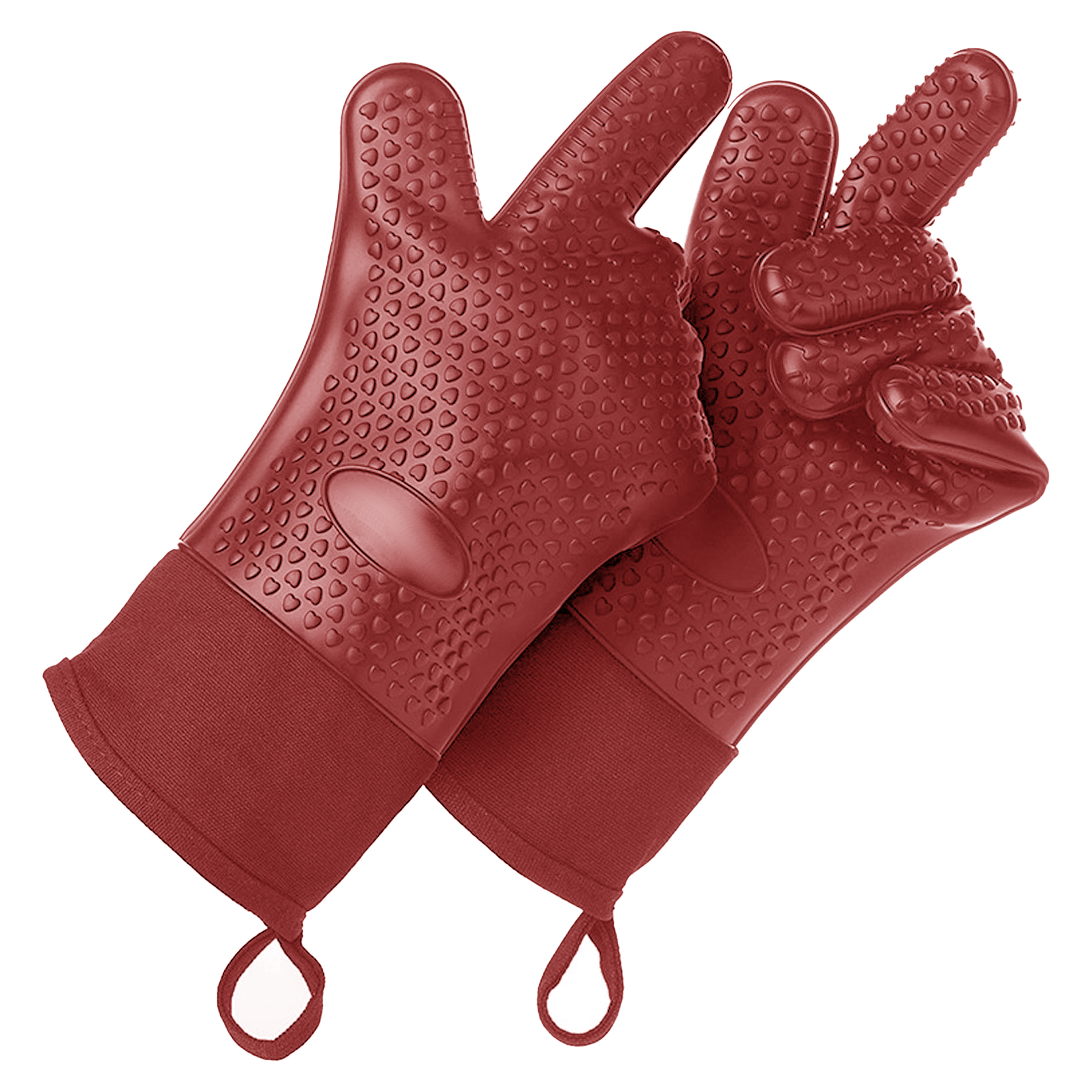 Silicone Waterproof Gloves For Kitchen And Outdoor Use 2