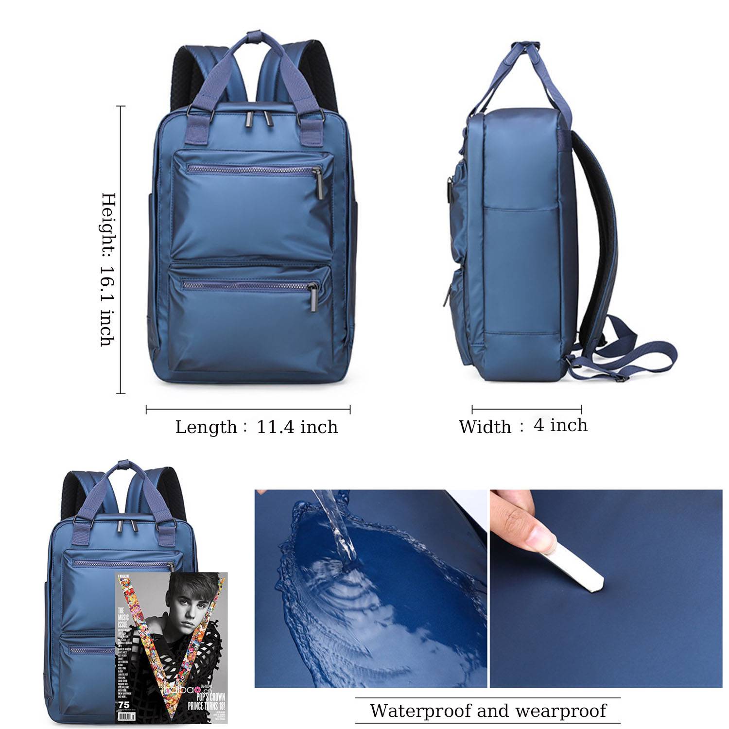 Waterproof Multi-functional Backpack with Large Capacity 2
