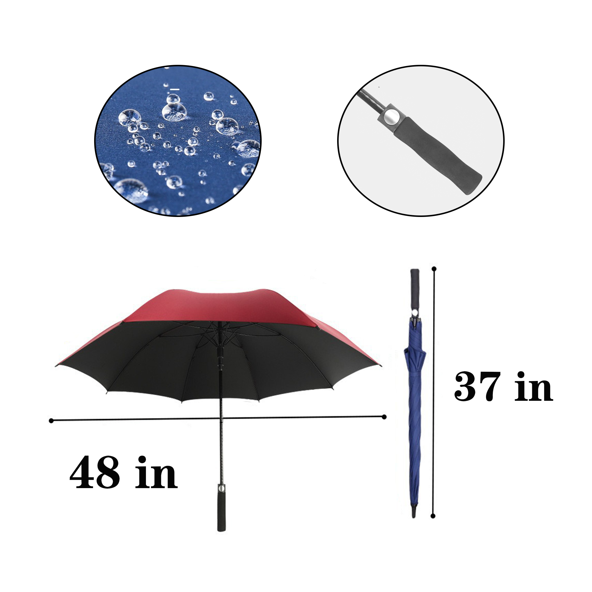 Long Handle Automatic Business Gift Umbrella 4