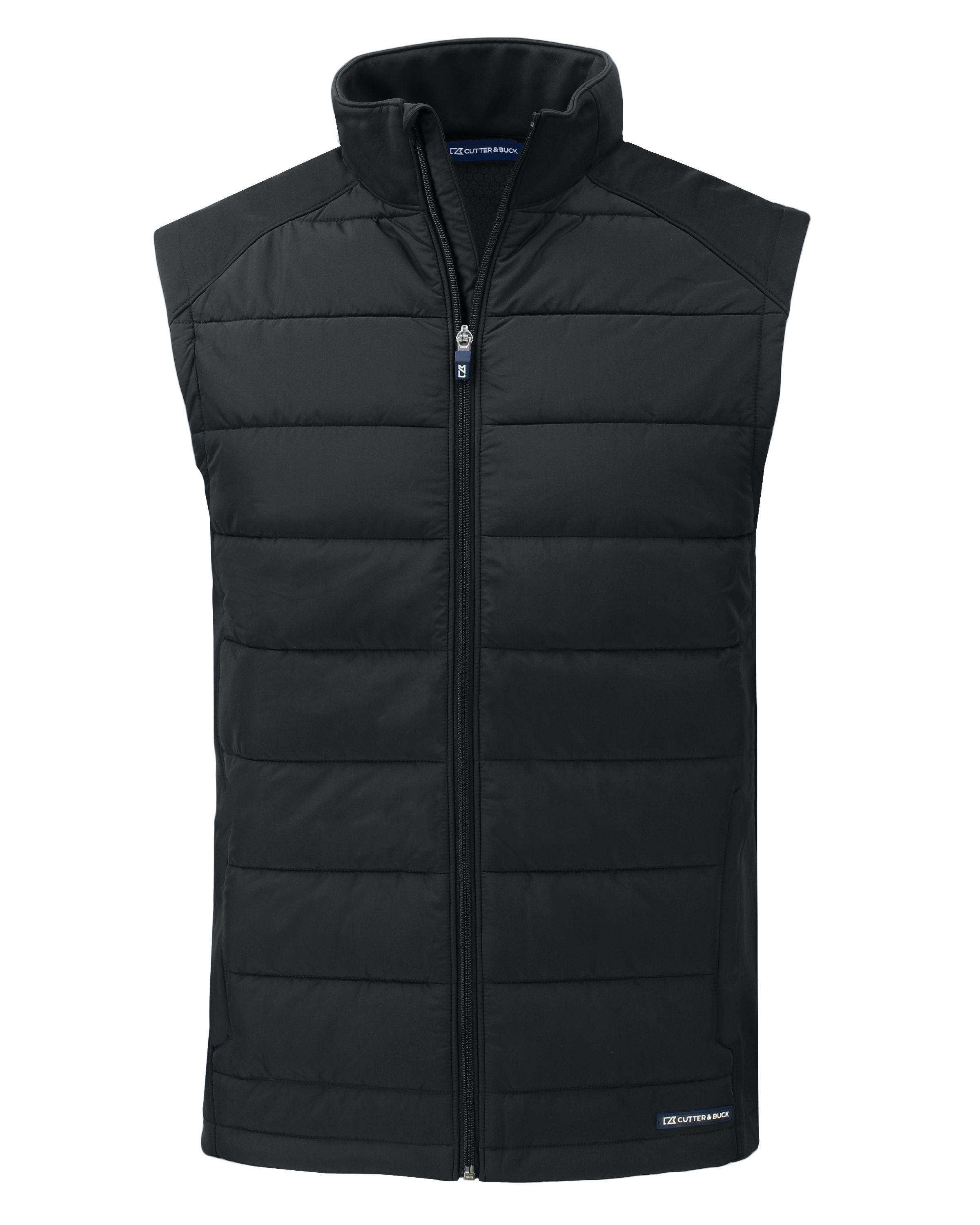 Evoke Hybrid Softshell Recycled Mens Full Zip Vest