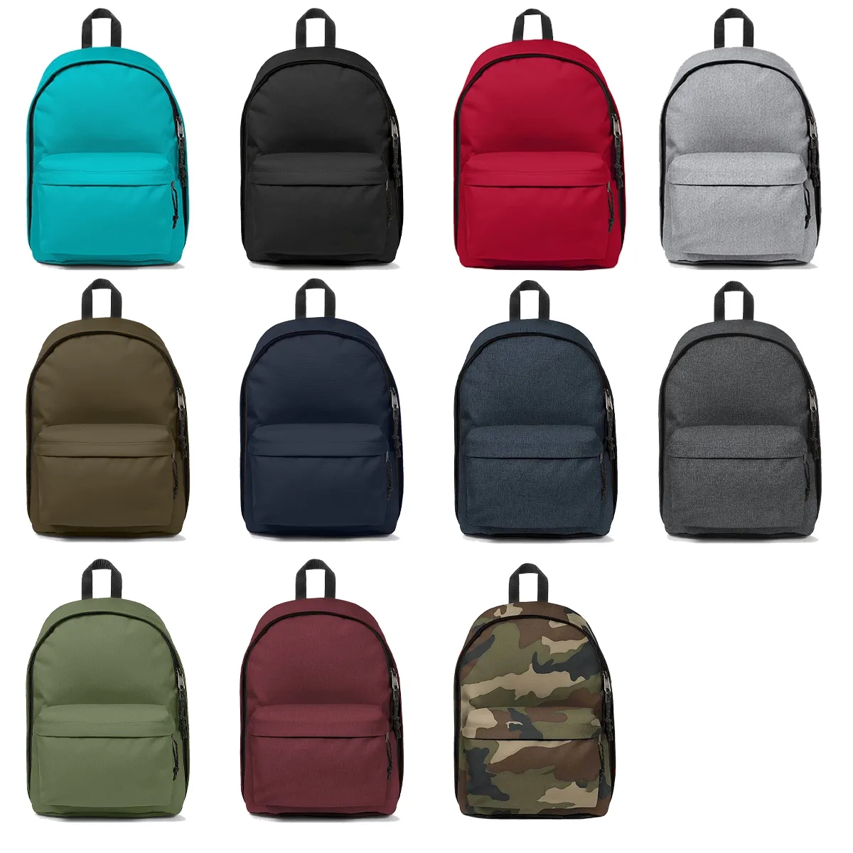 Classic Simple School Bag Backpack Student Daily Daypack 5