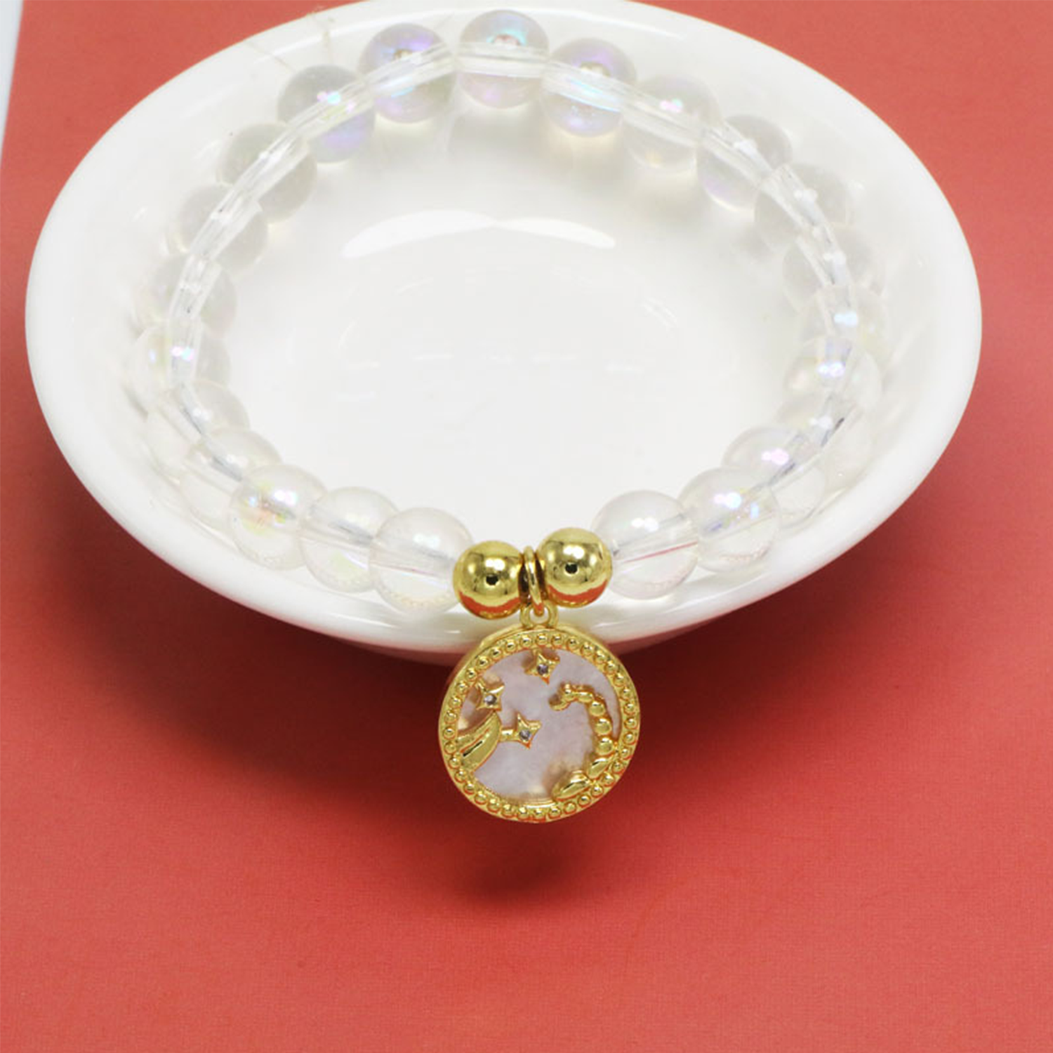 Zodiac Crystal Copper Bracelet for Women Gift 5