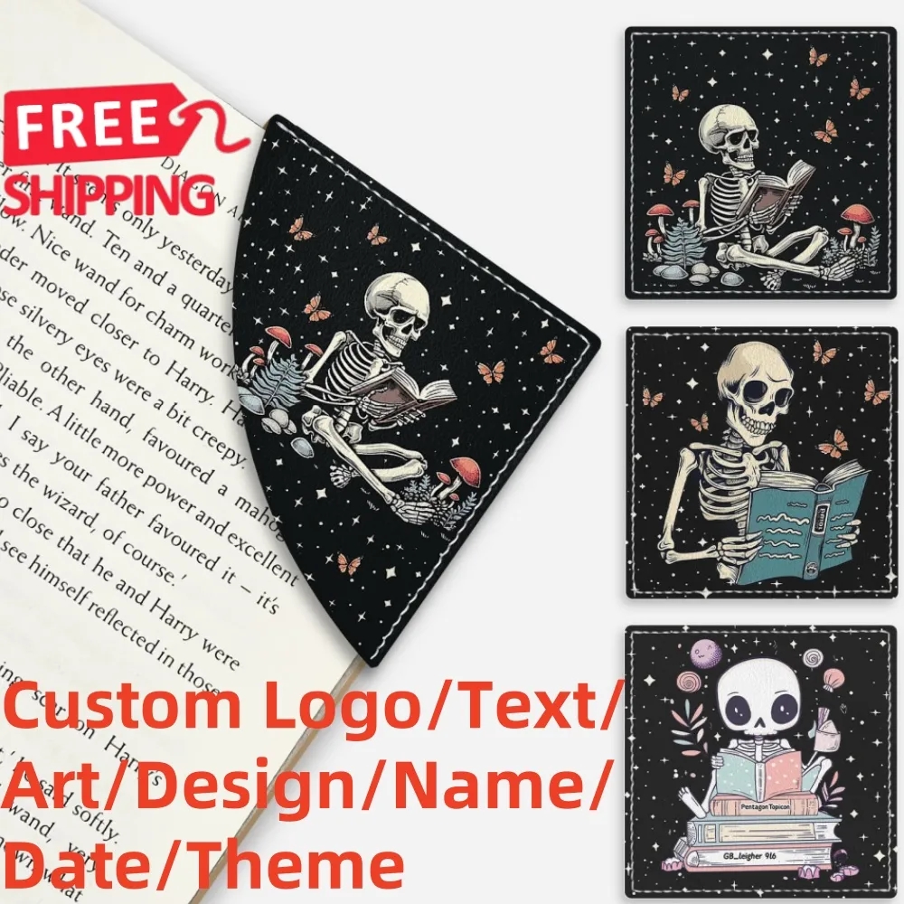 Skeleton Corner Bookmark Bulk Gift Supply 2