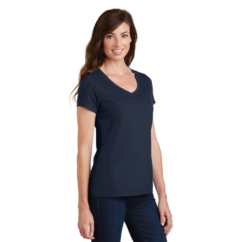 Port & Company Women's Fan Favorite V-Neck Tee. 106