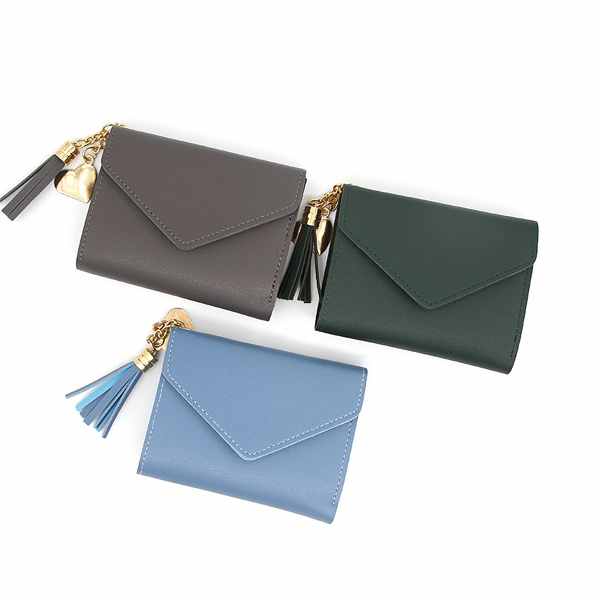 Leather Tassel Pocket Wallet 4