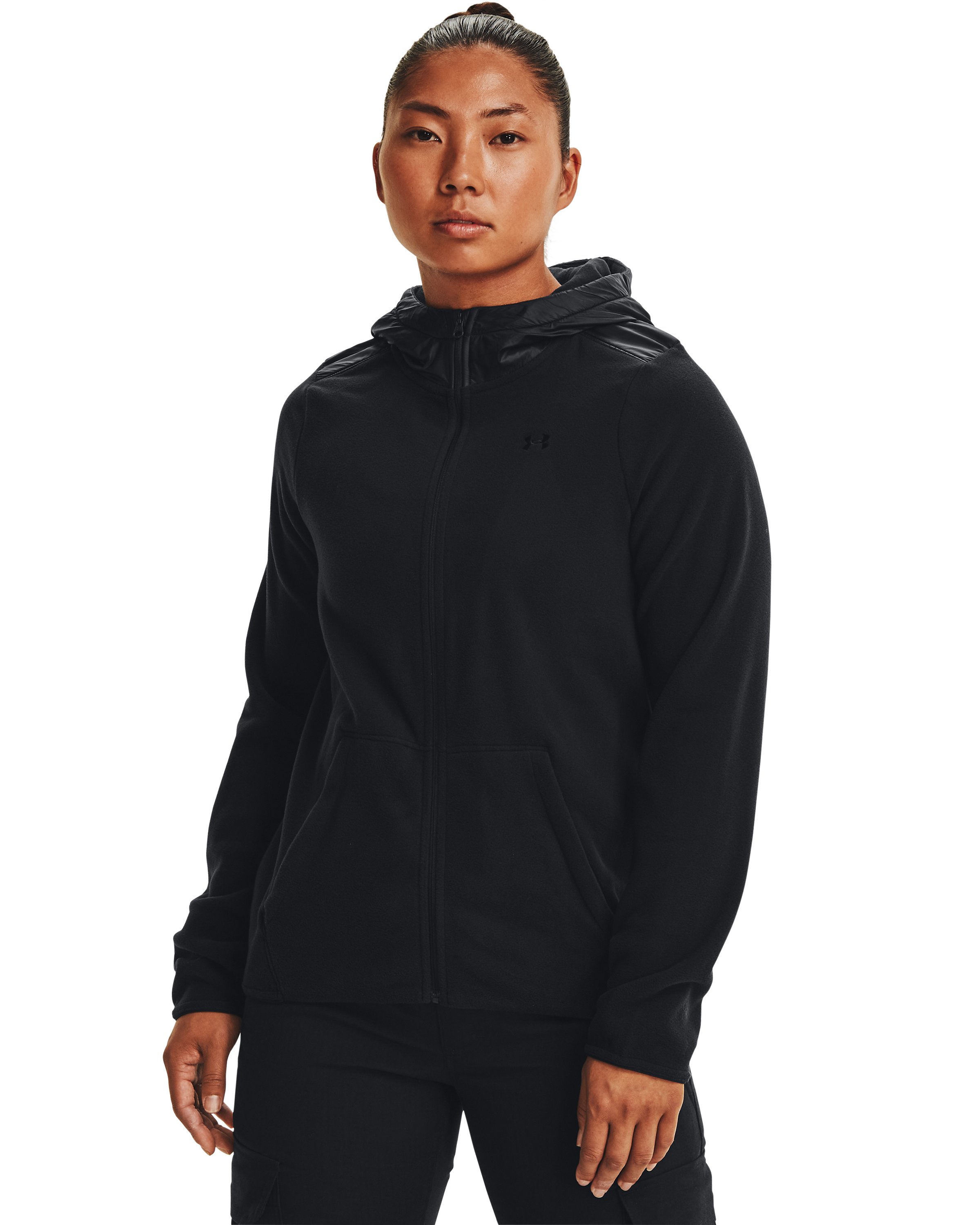 Women's UA Polartec Forge Full-Zip Hoodie, custom hoodie or sweatshirt with logo imprint 4