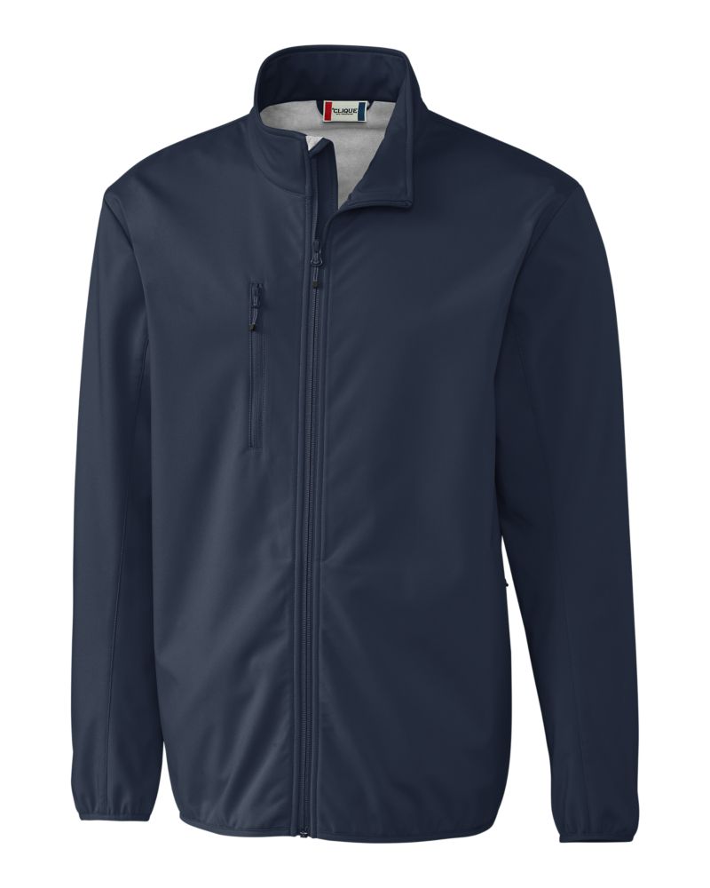 Clique Trail Recycled Stretch Softshell Mens Full Zip Jacket 42