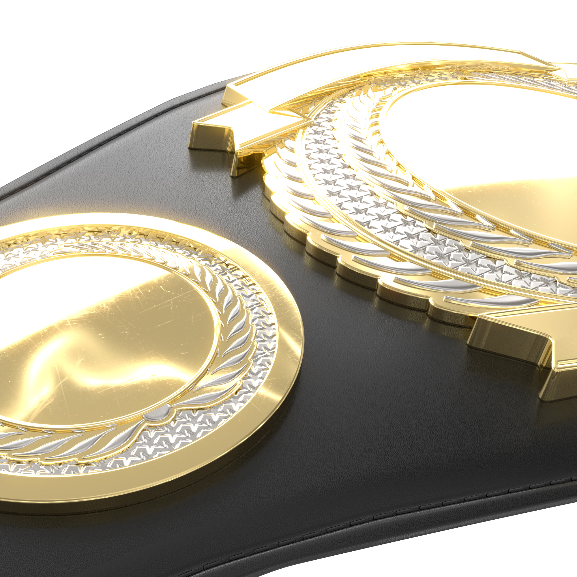 Express Vibraprint® Perpetual Championship Award Belt- Mixed 12