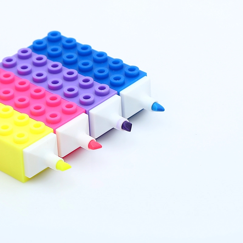 Plastic Building Block Highlighter 5