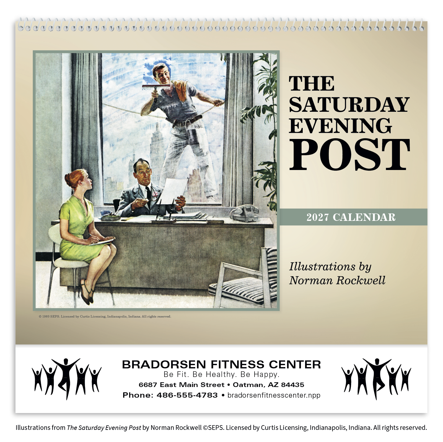 Triumph® Calendars The Saturday Evening Post Deluxe Pocket Calendar 28