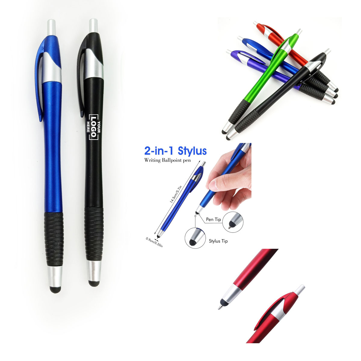 Bullet Stylus Soft Touching Ballpoint Pen 4