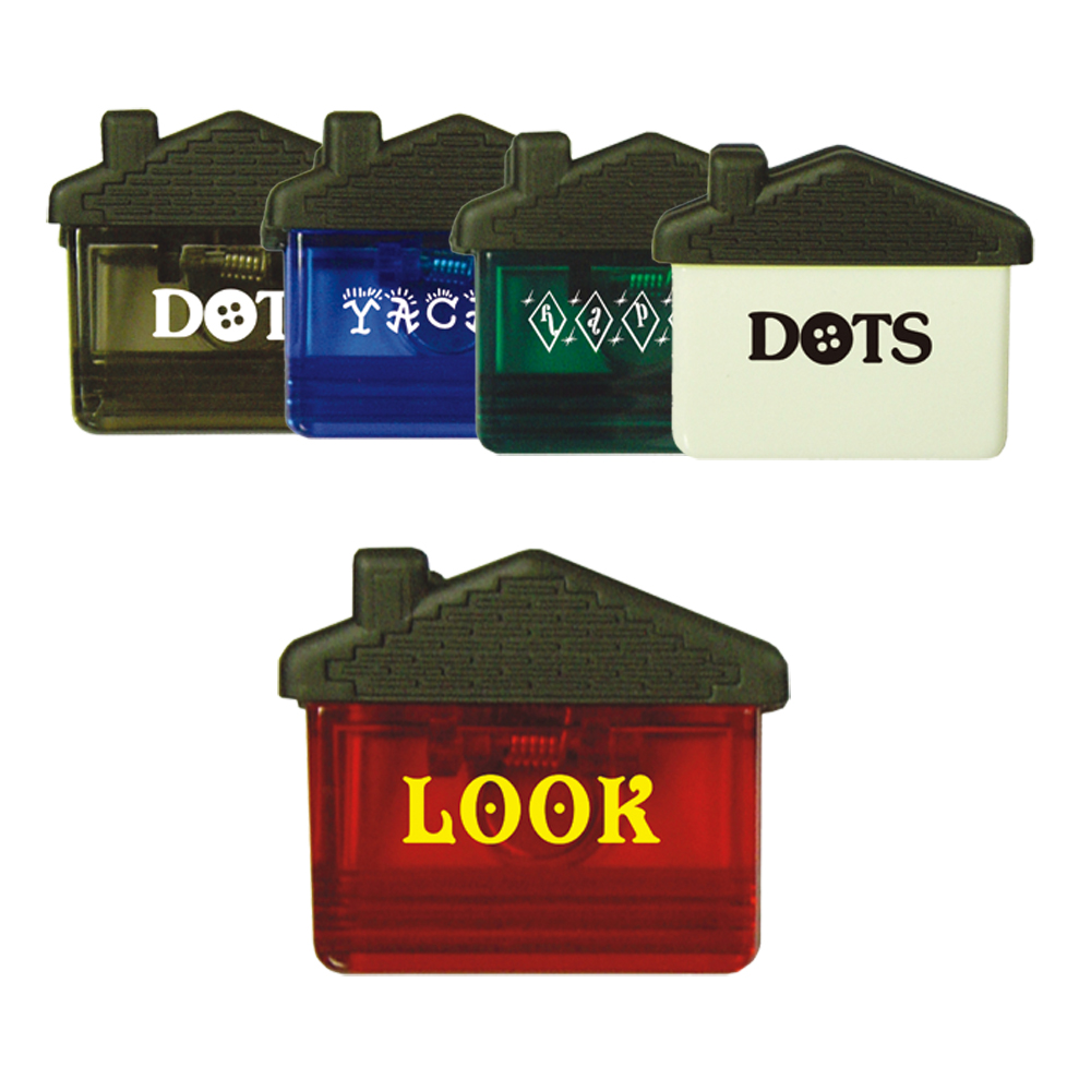 House Shape Memo Clip w/Magnet on back 13
