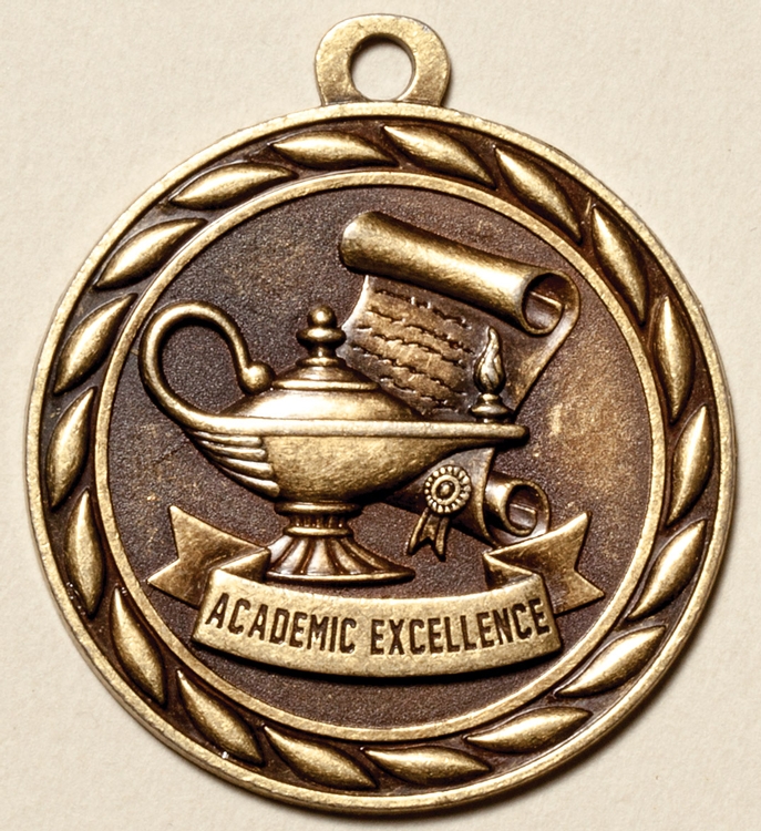 Academic Excellence Medal, 2" 2