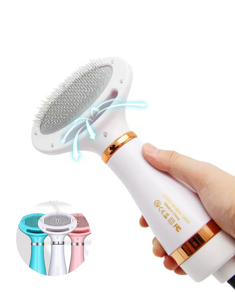 Rechargeable Pet Grooming Dryer Comb 3