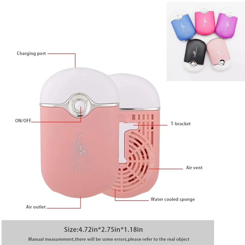USB Bladeless Handheld Air Conditioning Fan 3