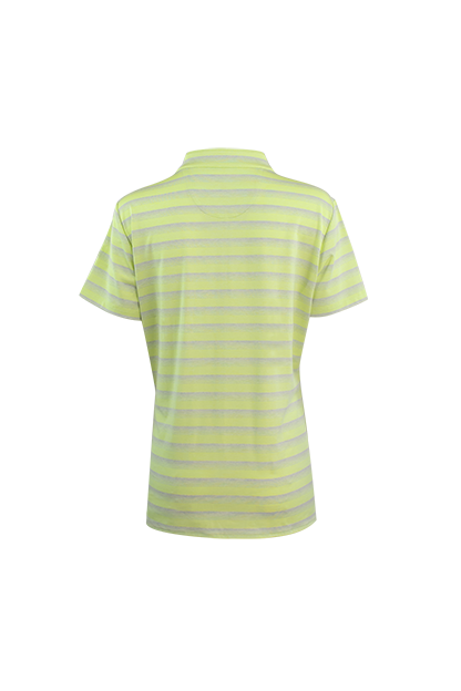 Women's Greg Norman LAB Stripe Polo 5