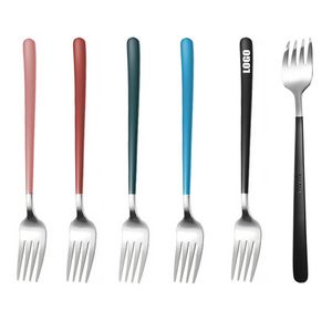 8.26 Inch Dual Color Silver Fork 10