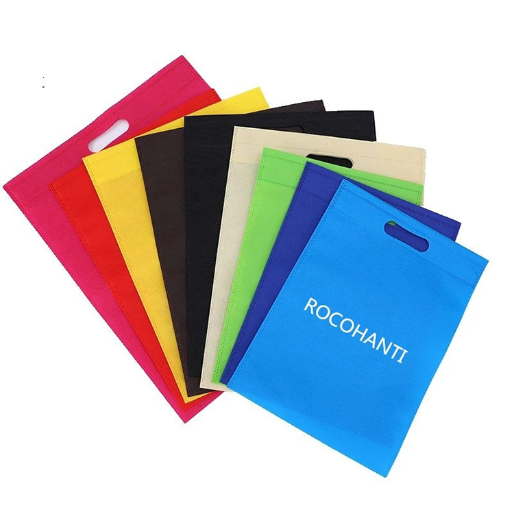 Die Cut Handle Non-Woven Custom Tote Bag 1