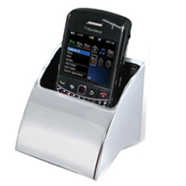 Silver Desktop Smartphone Holder 1