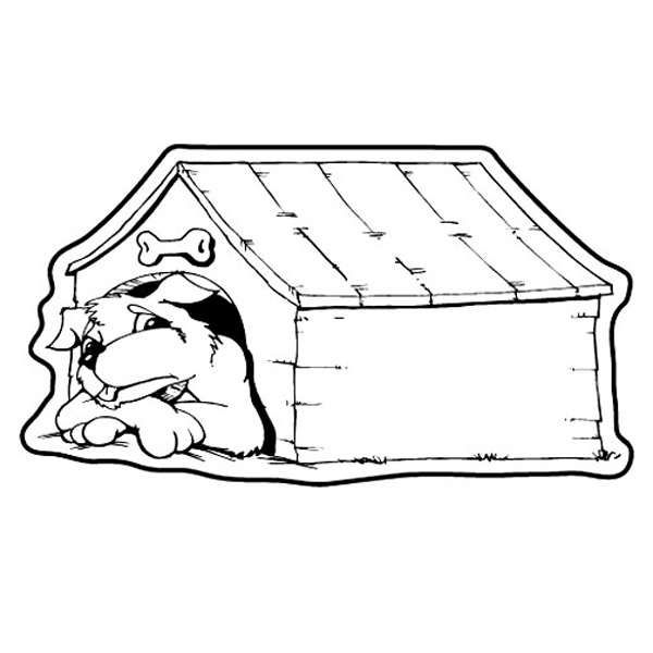 Magnet - Dog House - Full Color 2