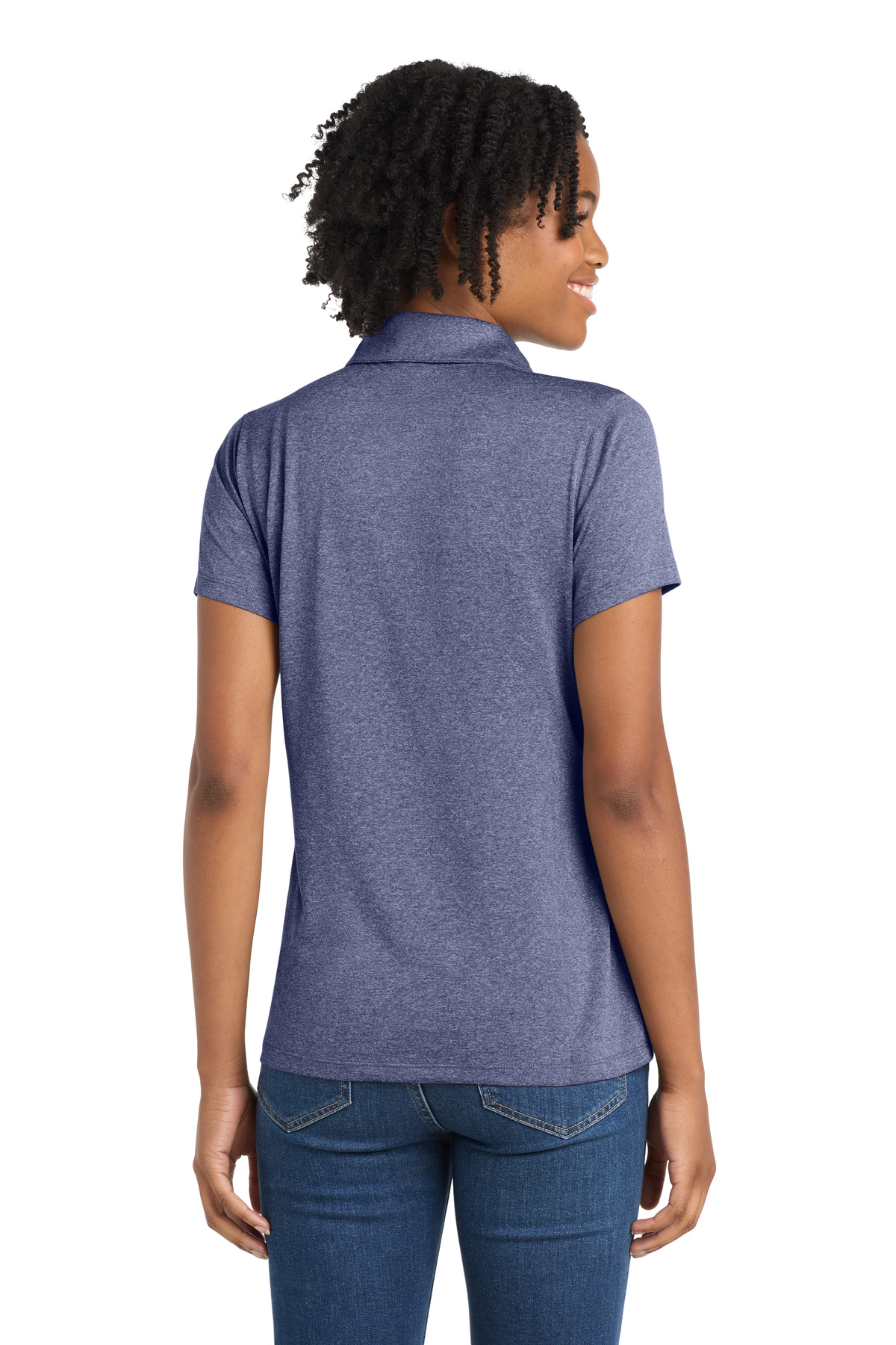 Sport-Tek Women's Heather Contender Polo. LST660 63