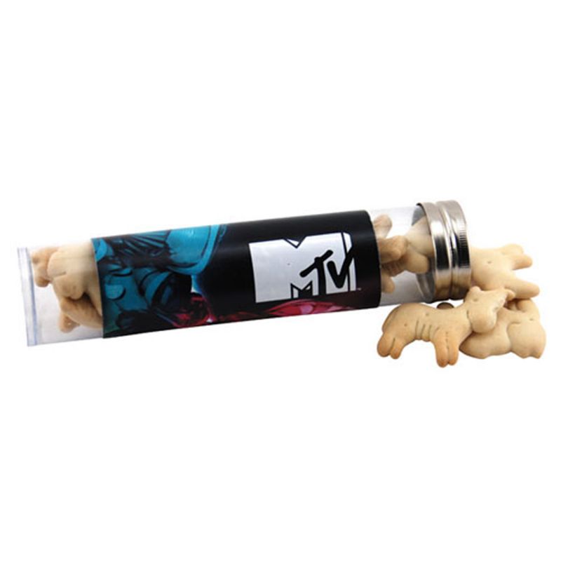 Tube with Animal Crackers 1