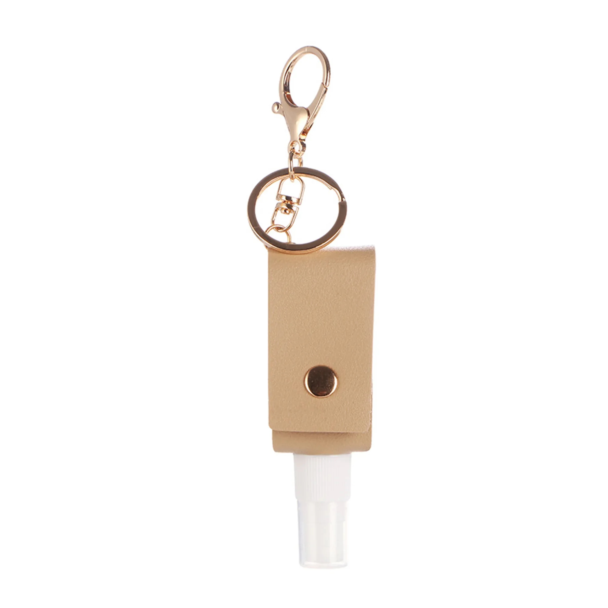 1 OZ Portable PU Hand Sanitizer Key Chain 2